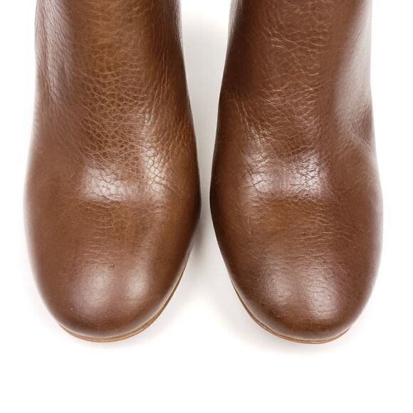 Ellen DeGeneres brown leather Mahoney booties 9.5 - Picture 2 of 8